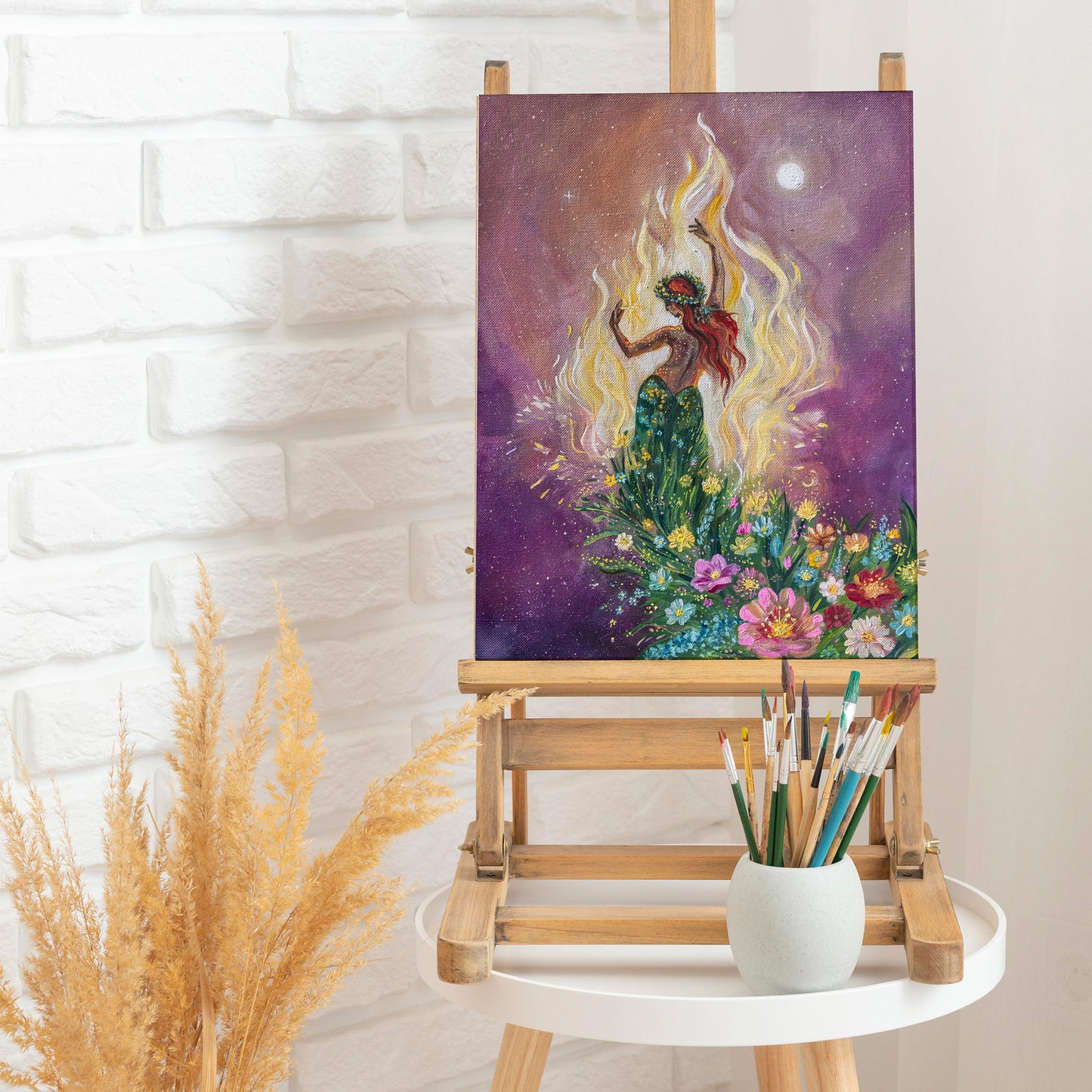 "Dance of the Beltane" - Original Oil Painting
