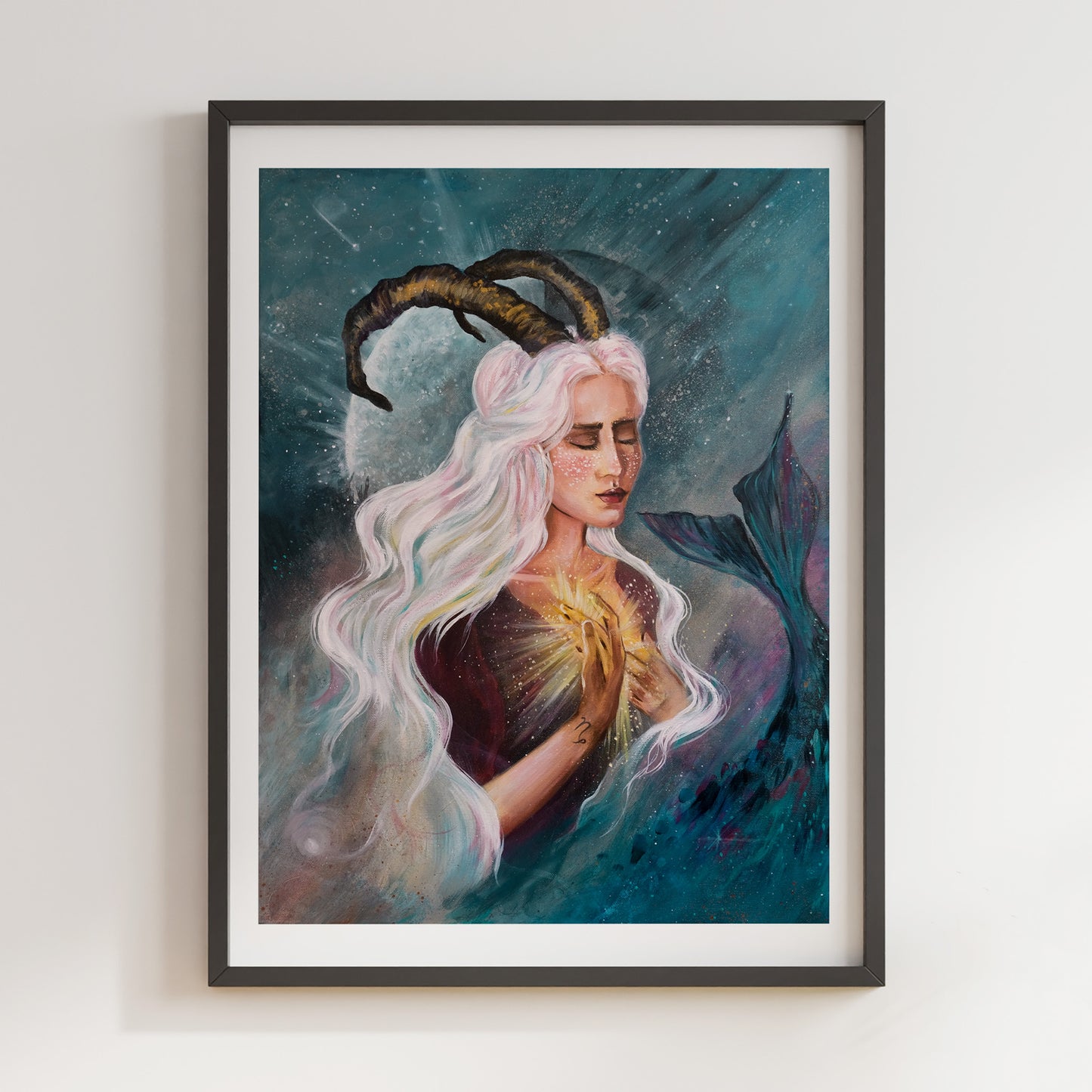 "Capricorn" -  Original Oil Painting